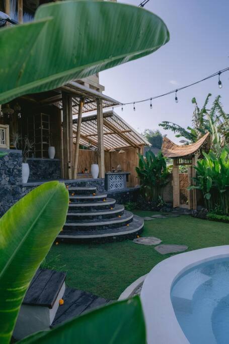 Makerti Bali~Bamboo House Villa Selat Dış mekan fotoğraf