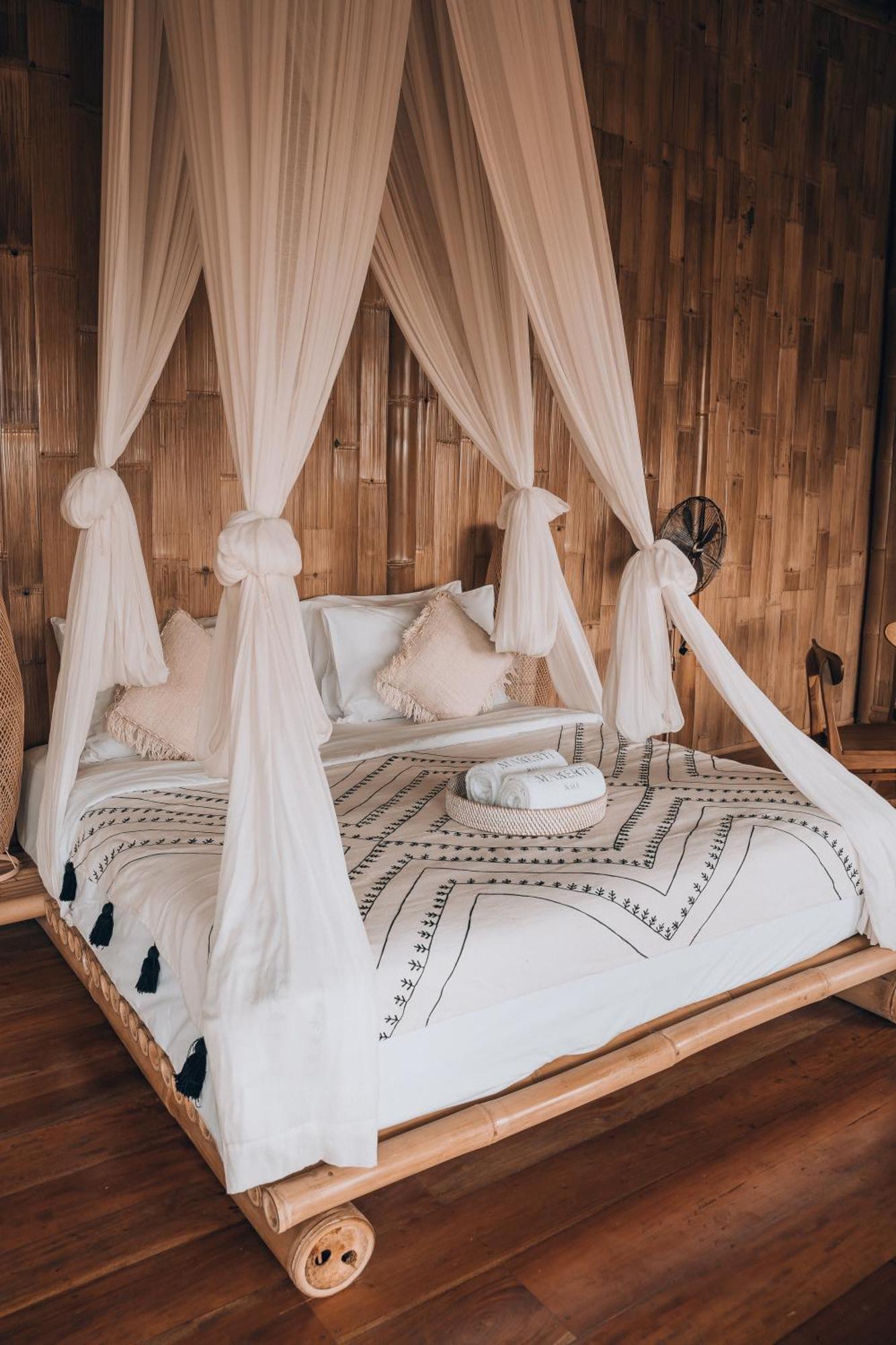Makerti Bali~Bamboo House Villa Selat Dış mekan fotoğraf