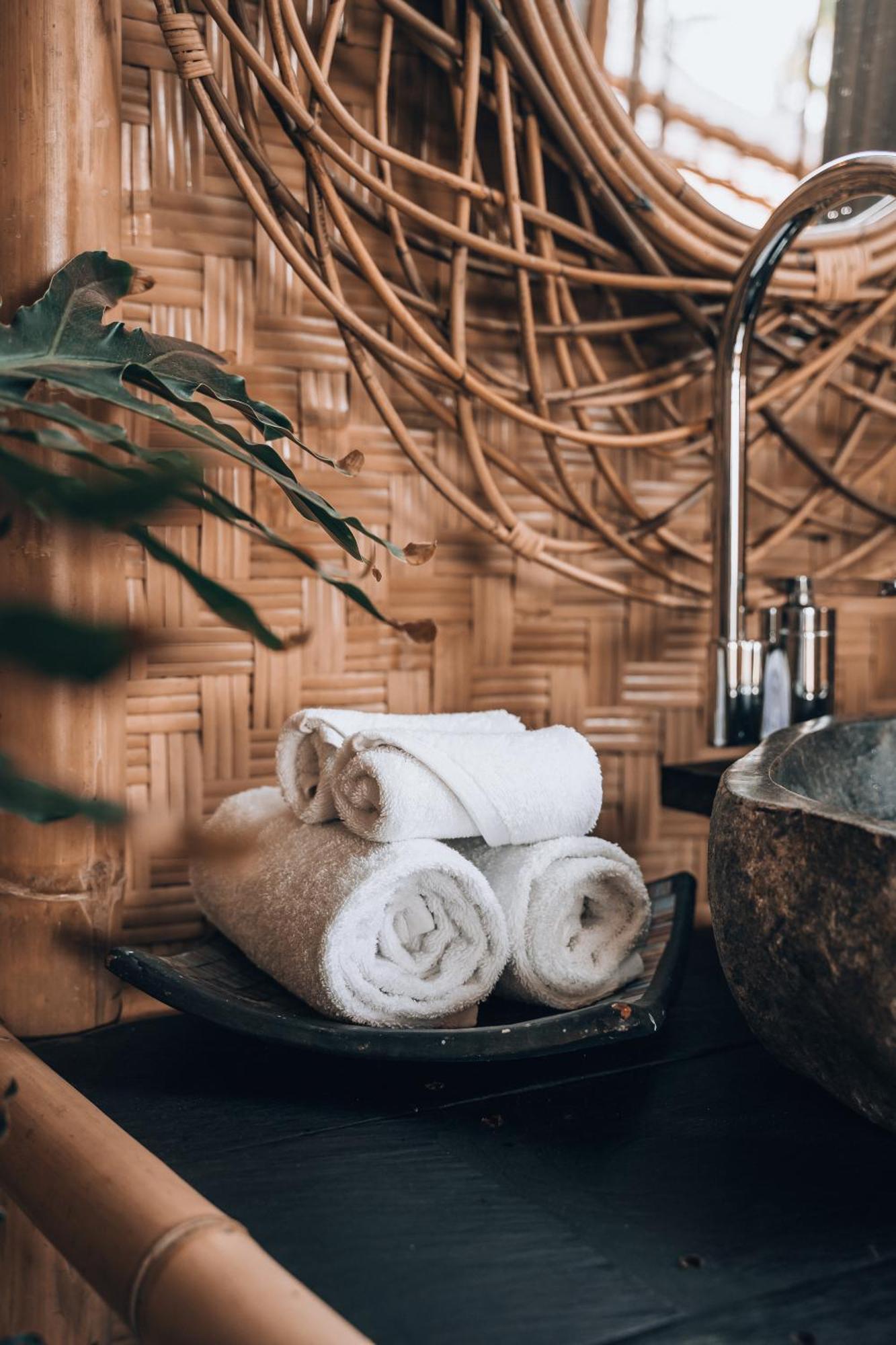 Makerti Bali~Bamboo House Villa Selat Dış mekan fotoğraf
