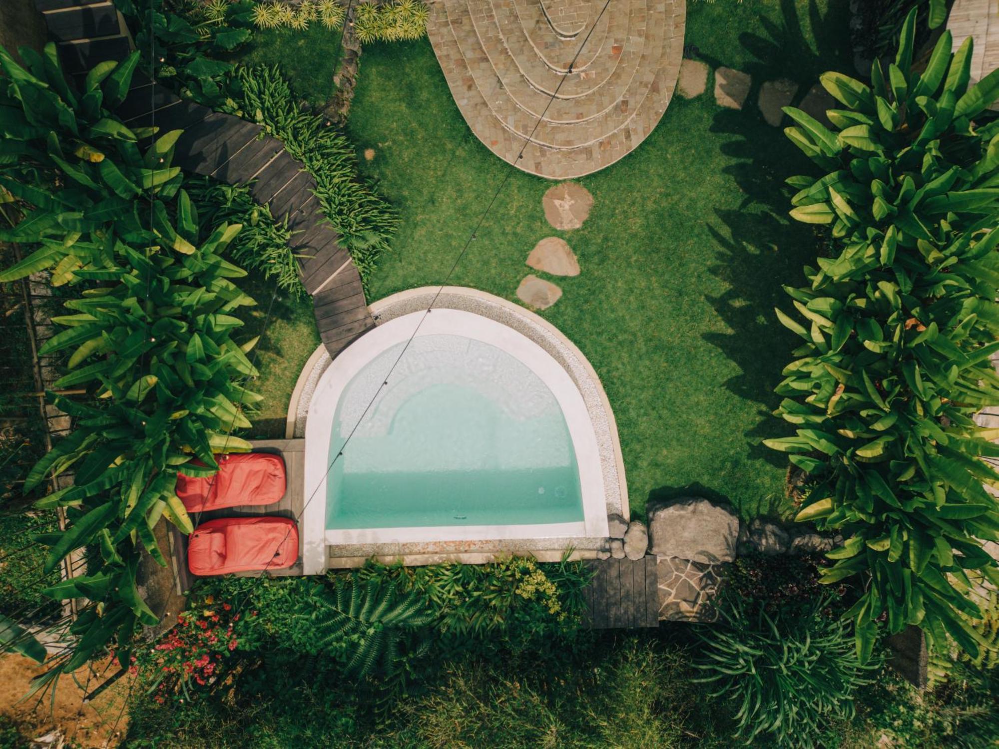 Makerti Bali~Bamboo House Villa Selat Dış mekan fotoğraf