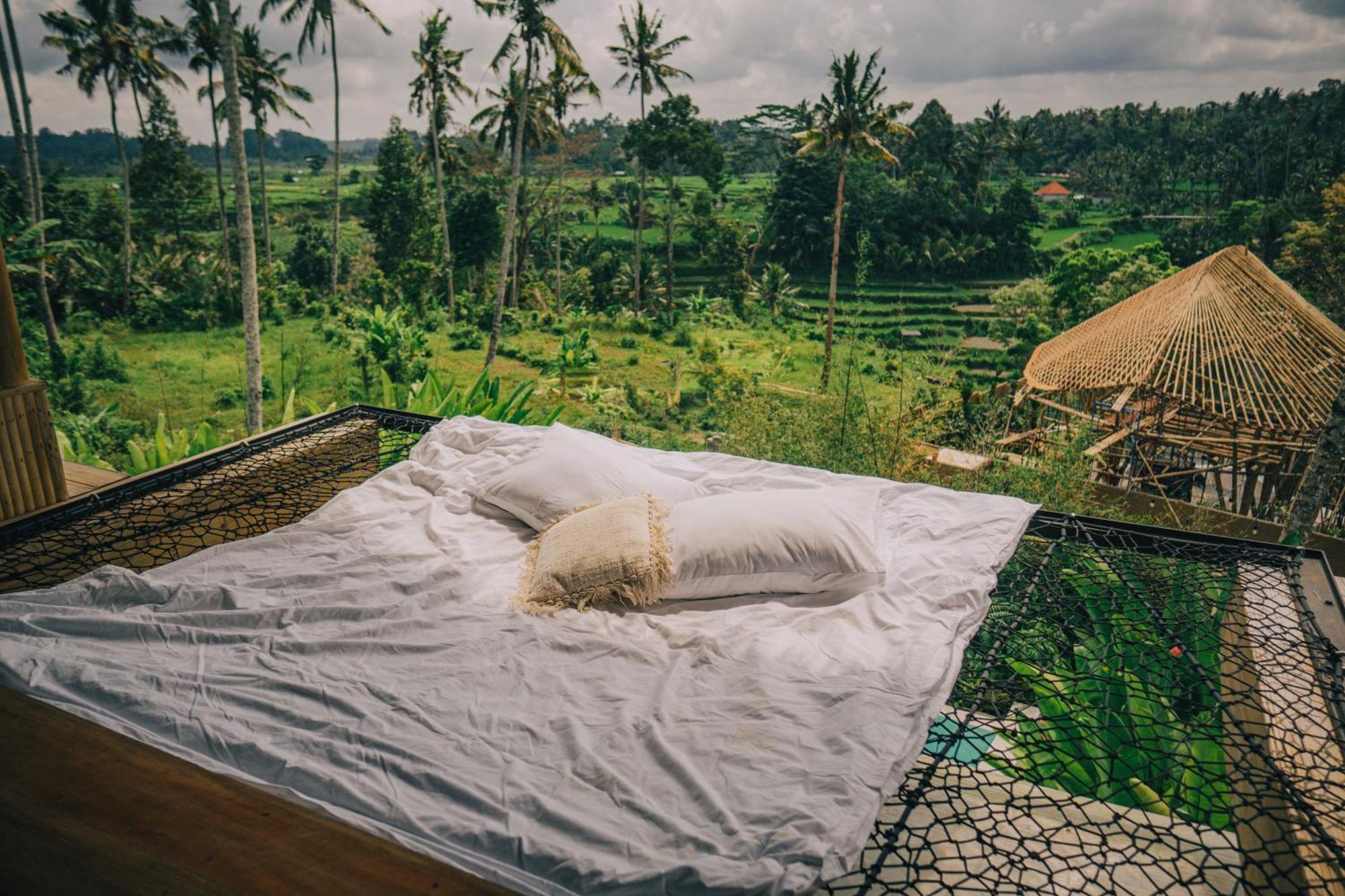 Makerti Bali~Bamboo House Villa Selat Dış mekan fotoğraf