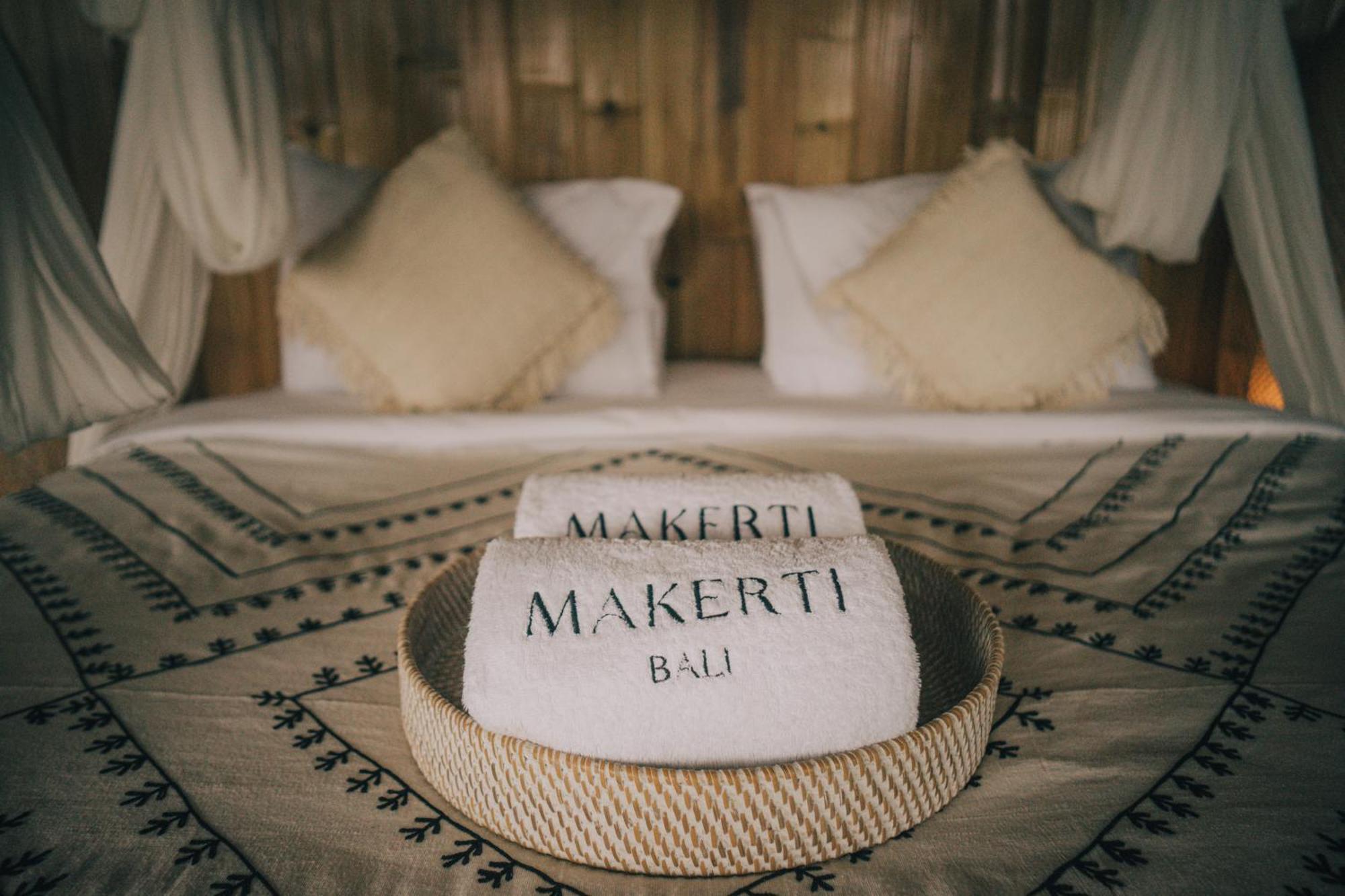 Makerti Bali~Bamboo House Villa Selat Dış mekan fotoğraf