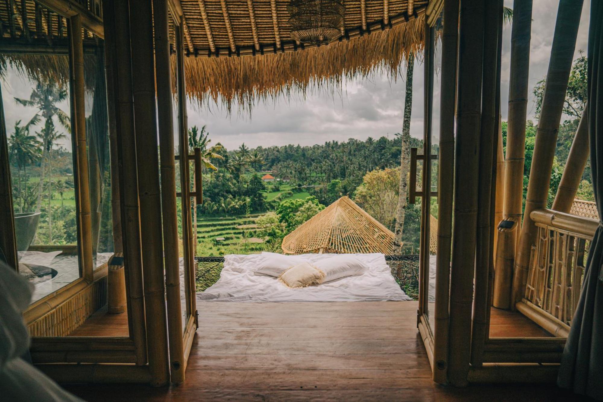 Makerti Bali~Bamboo House Villa Selat Dış mekan fotoğraf